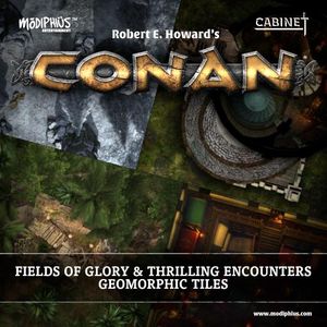 Conan: Fields of Glory & Thrilling Encounters Geomorphic Tiles