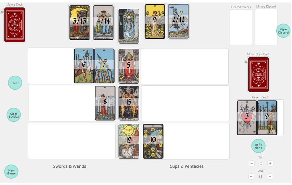Digital version on PlayingCards.io | The High Priestess