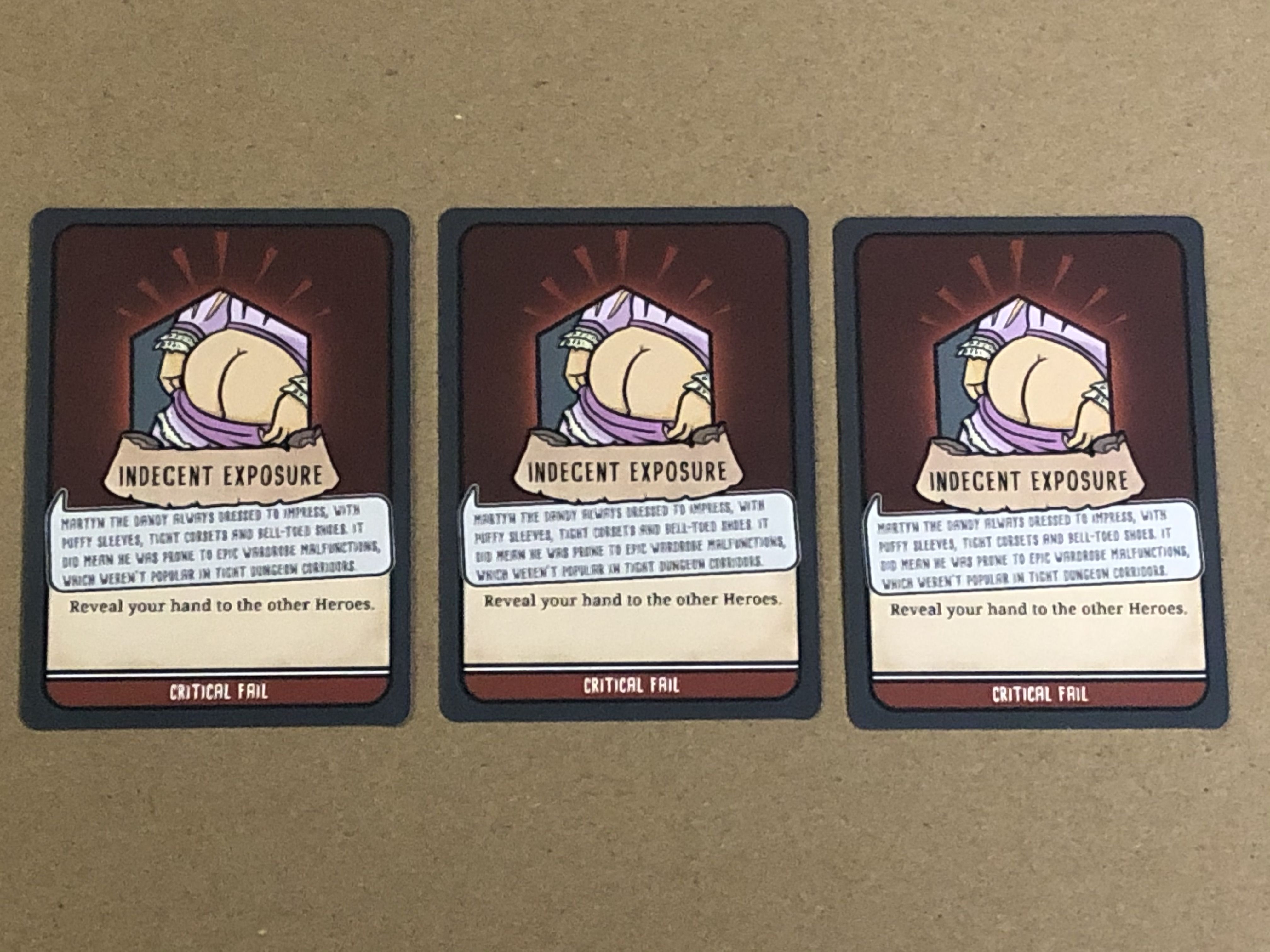 Hero Master: An Epic Game of Epic Fails – Indecent Exposure Promo