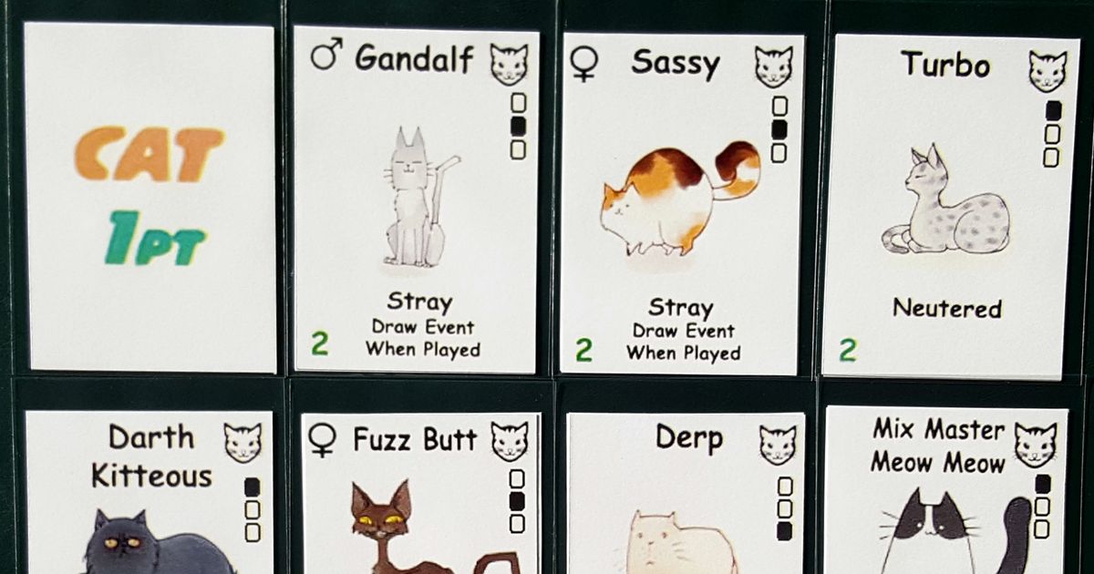 Crazy Cat Lady | Board Game | BoardGameGeek