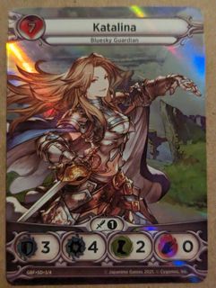 Japanime Tactics: Granblue Fantasy – Foil Katalina