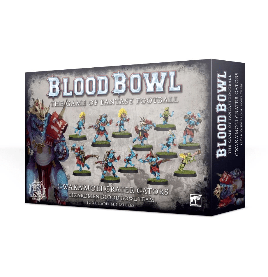 Blood Bowl (2016 Edition): Gwaka'moli Crater Gators – Lizardmen Blood Bowl Team