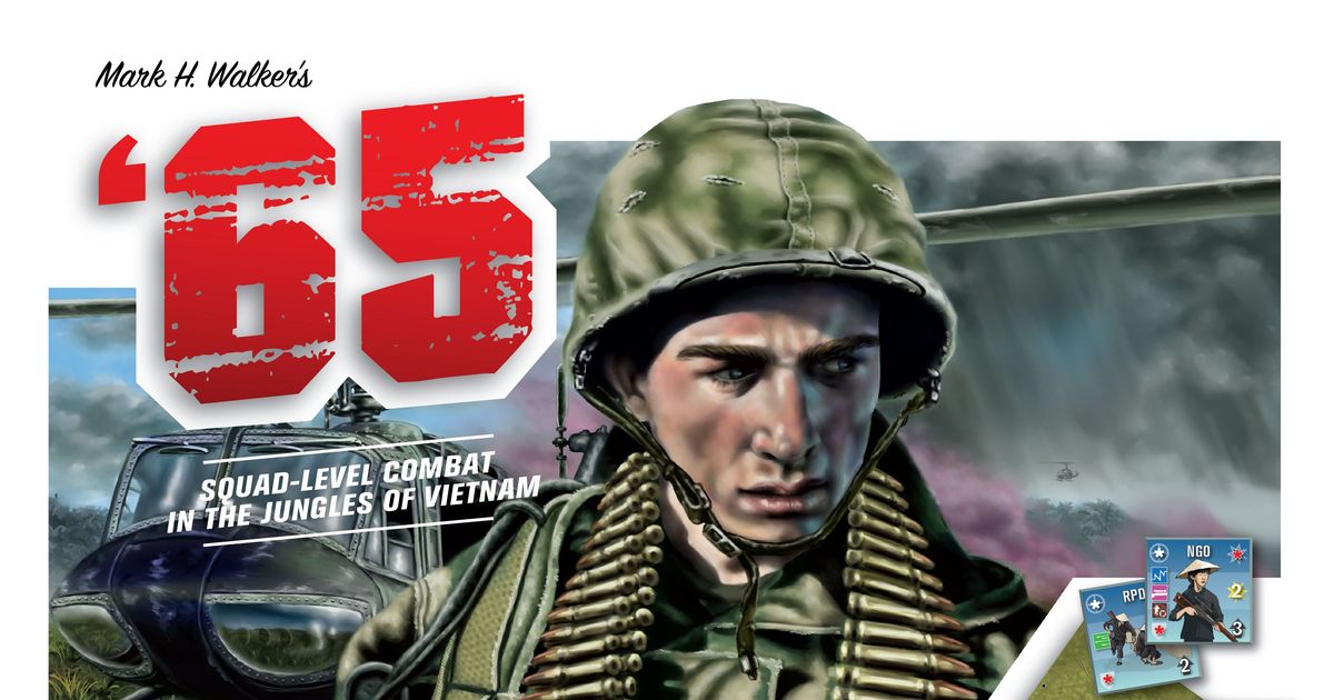 65: Squad-Level Combat in the Jungles of Vietnam | Board Game 