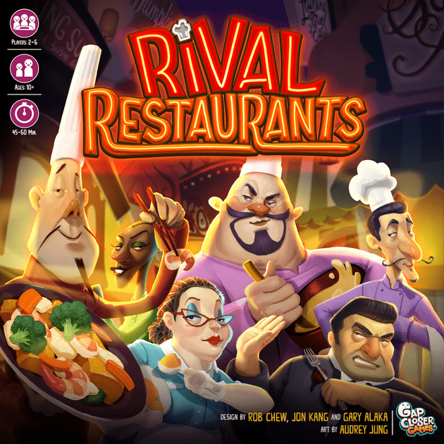 Back for Seconds Expansion Rival Restaurants Deluxe Kickstarter Edition 