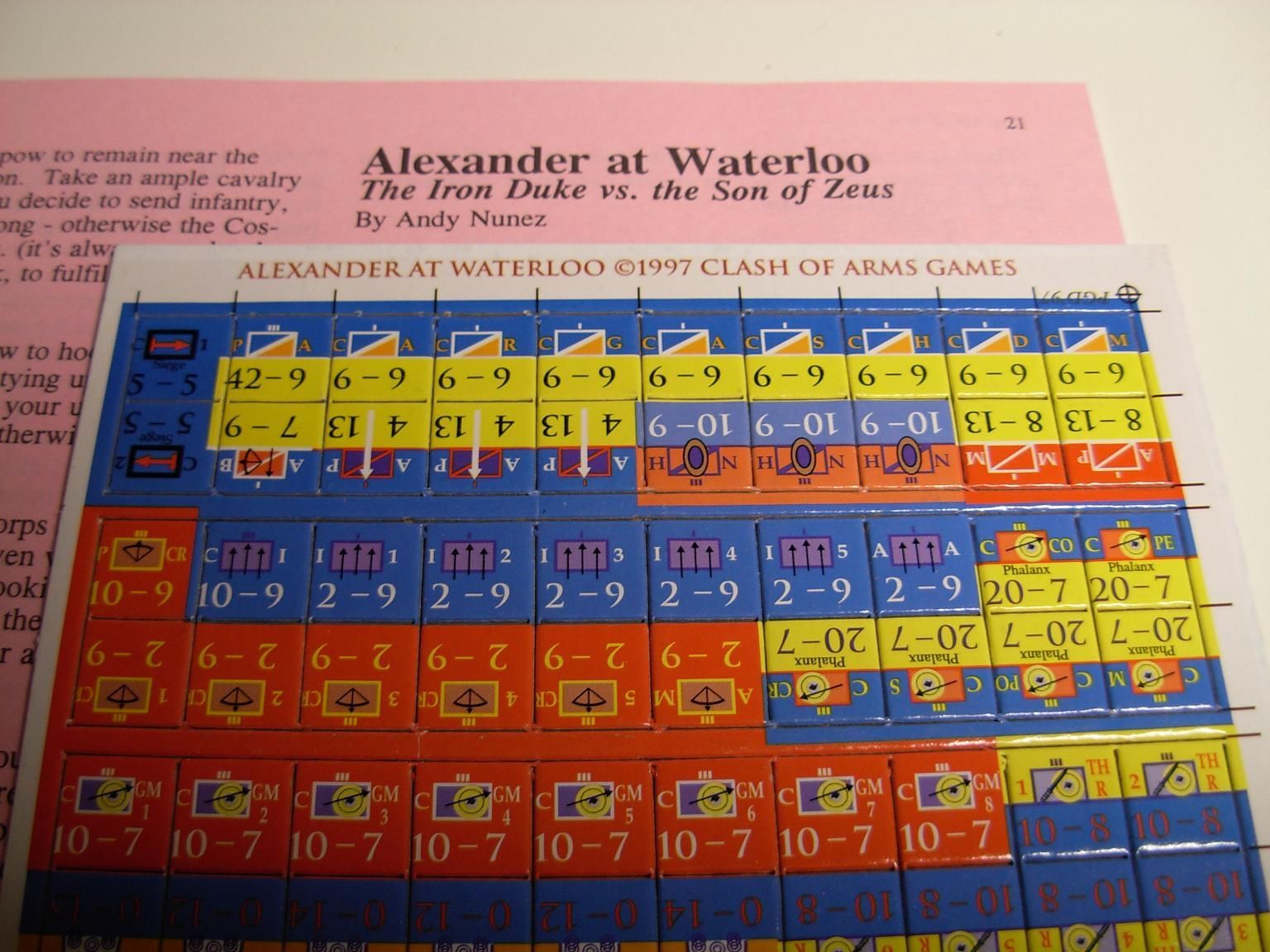 Alexander at Waterloo box art