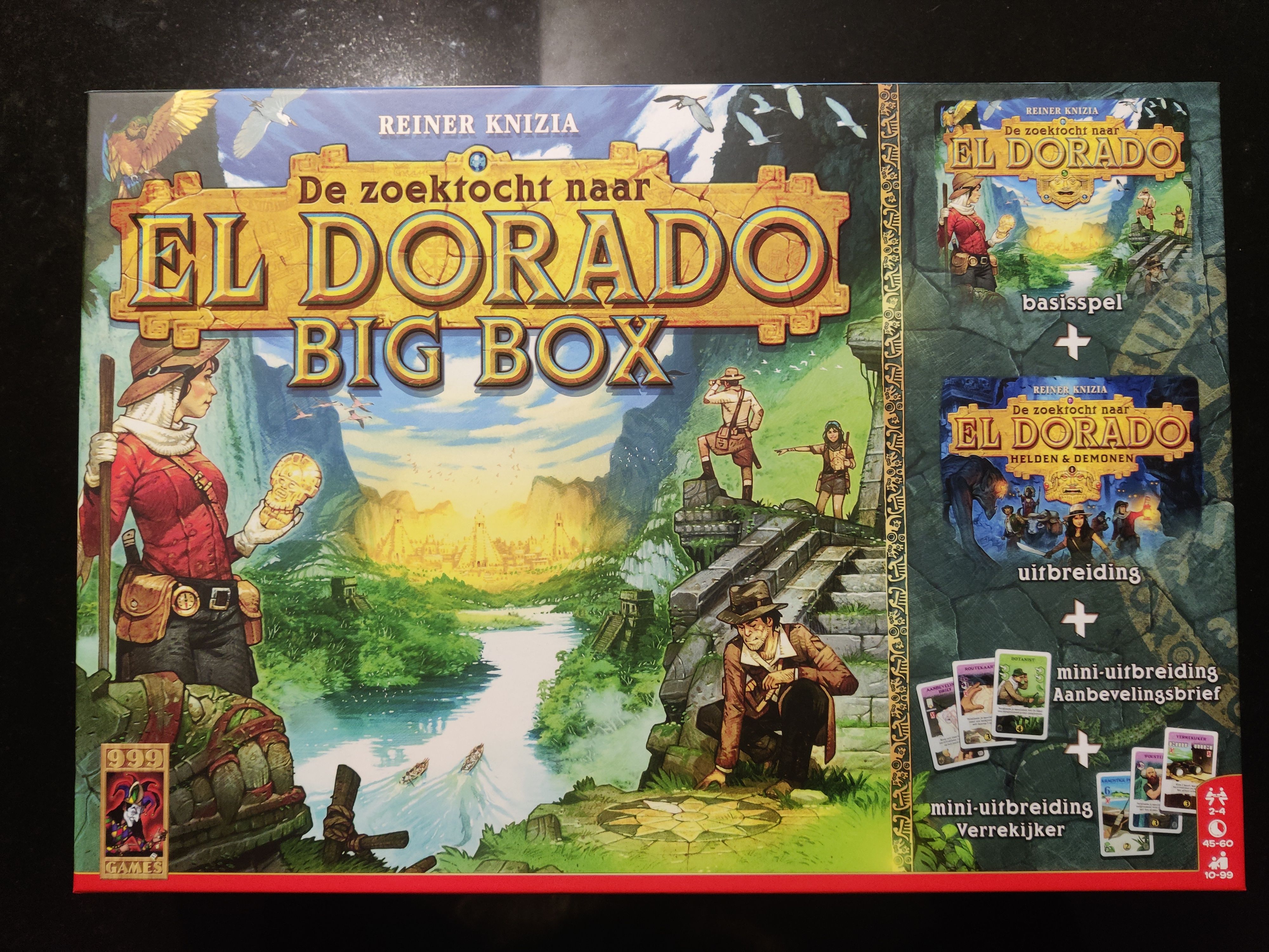 Cover art for De Zoektocht naar El Dorado: Big Box