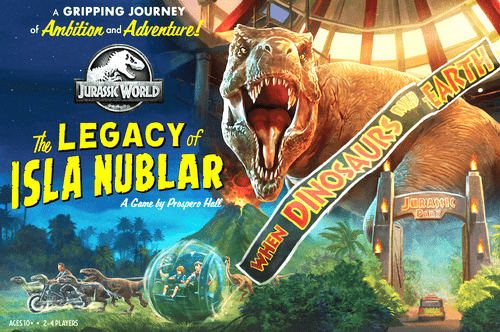 Board Game: Jurassic World: The Legacy of Isla Nublar