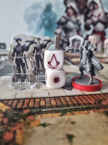 Miniature Garde Agile + Cartes - Assassin's Creed Brotherhood Of Venice - Occasion