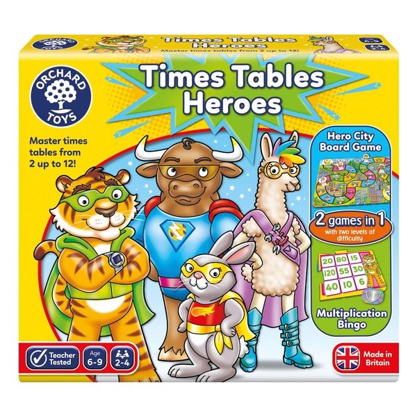 Times Table Heroes doboz