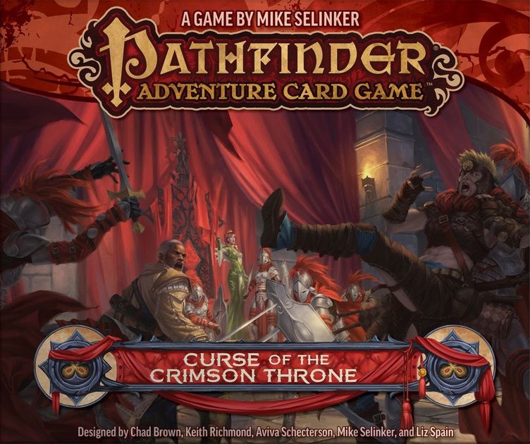 Pathfinder Adventure Card Game Curse Of The Crimson Throne Adventure Path Board Game Boardgamegeek