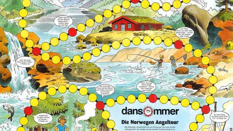 Das Dansommer Radtour-Spiel