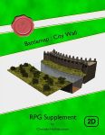 RPG Item: Battlemap: City Wall