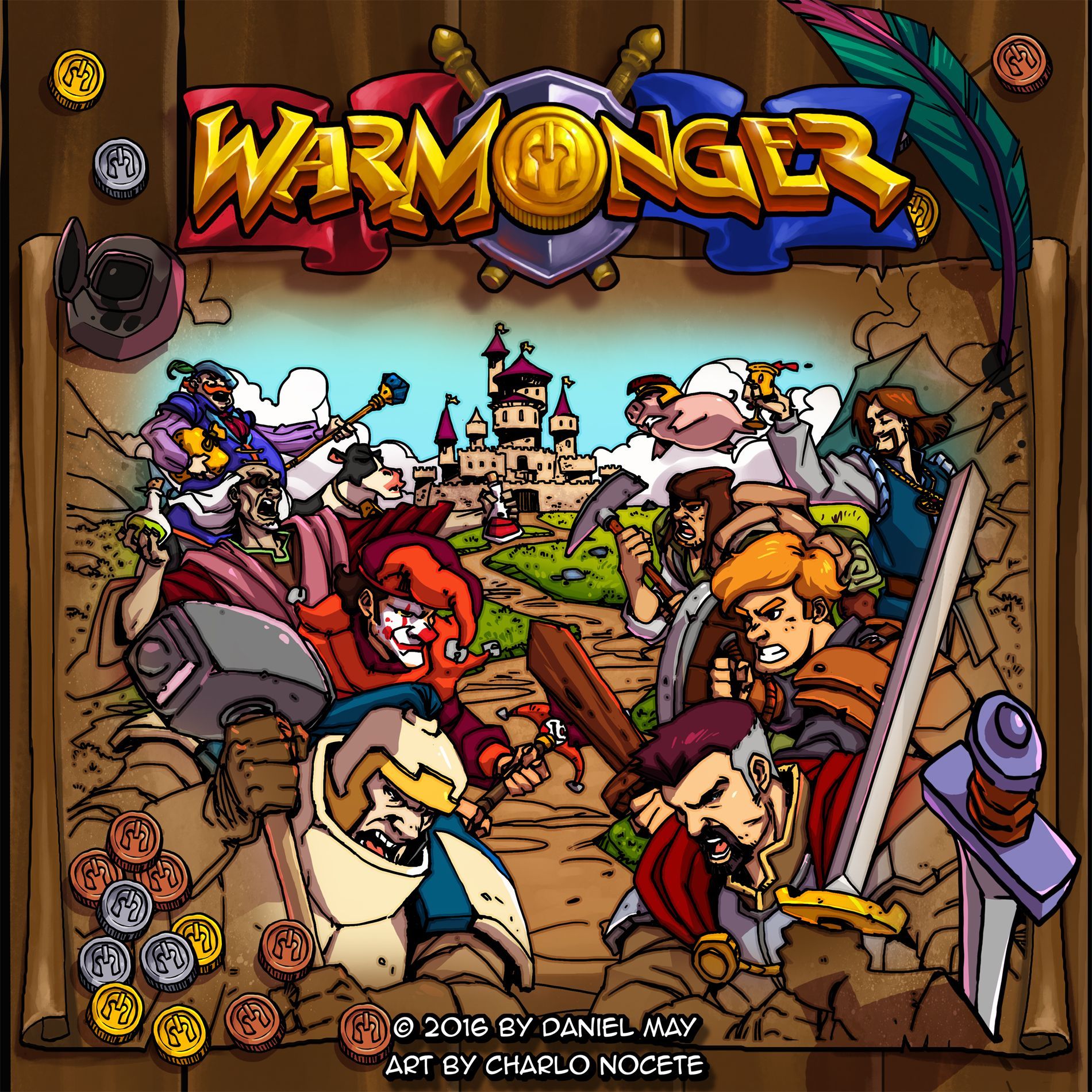 Warmonger box art