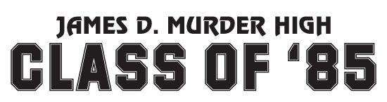 James D. Murder High School Reunion cover
