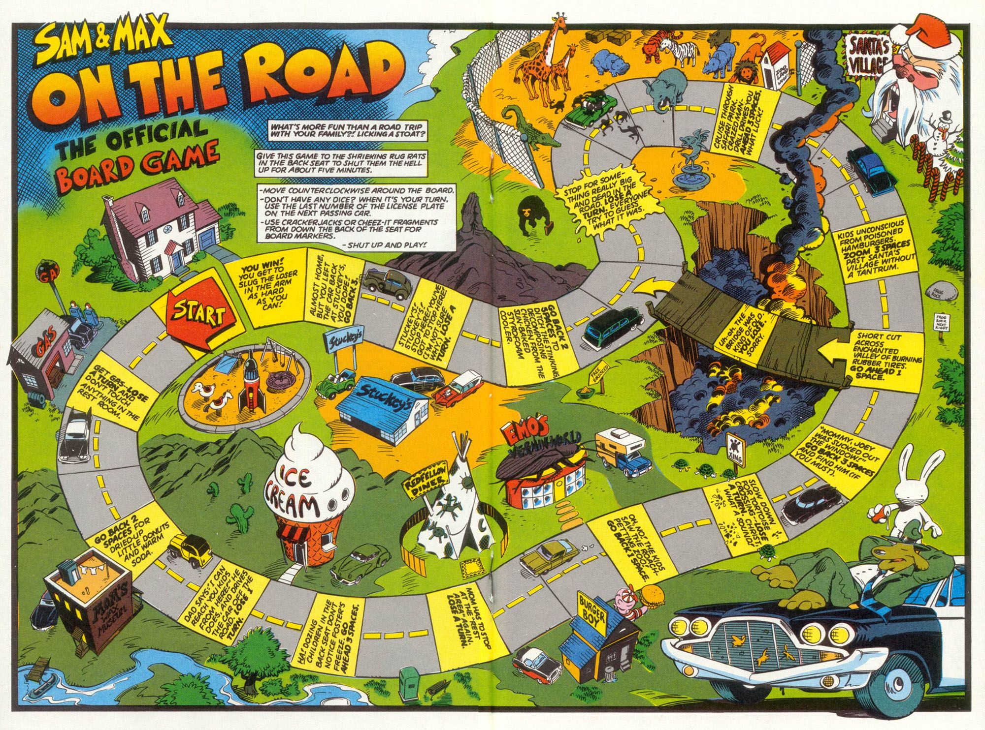 Sam & Max On The Road cover