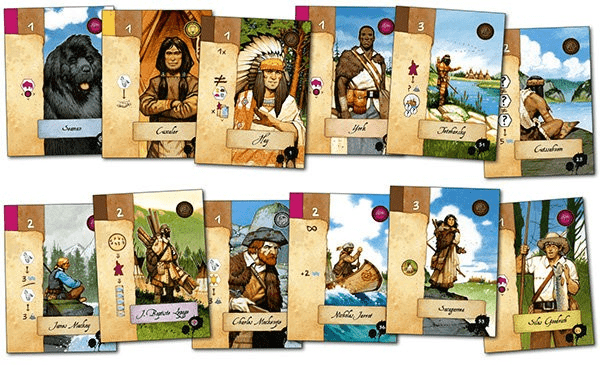 Card Design Examples by BGG Rank