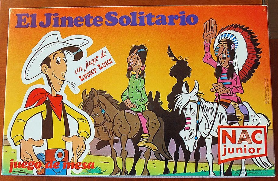 El jinete solitario box art