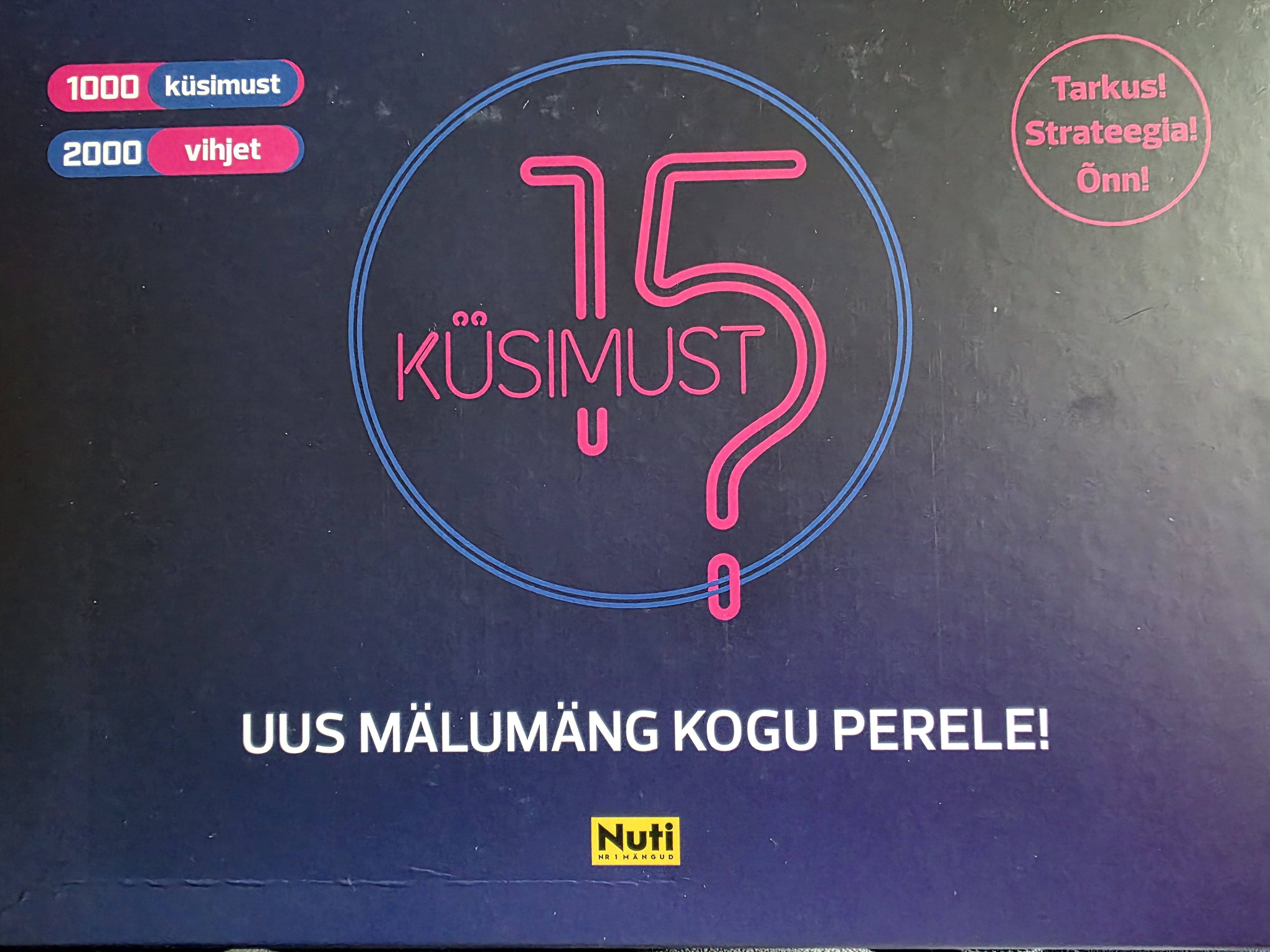 Cover art for 15 küsimust