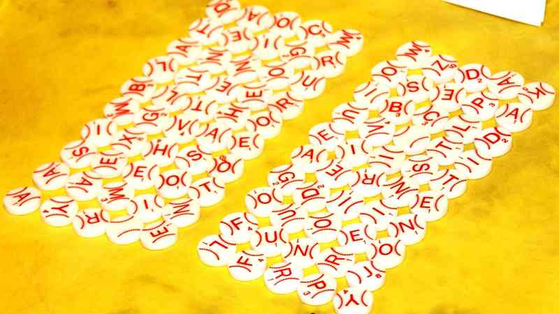 Scrabble: 2007 Boston Red Sox Worlds Series Championship Edition