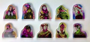 Thornwatch: The Dark of the Wood – Acrylic Pawns