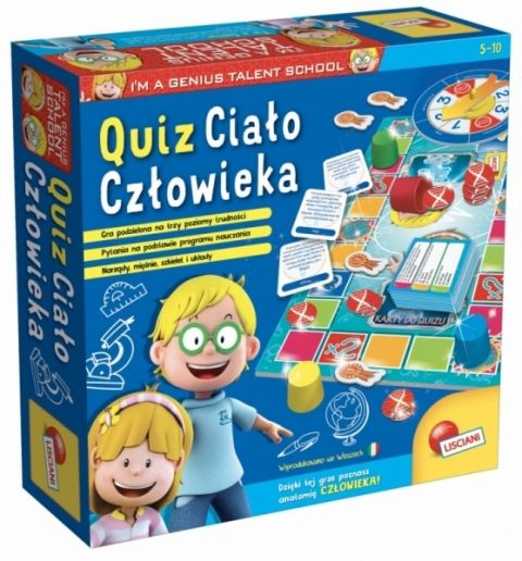 Cover art for I'm a Genius Talent School: Quiz ciało człowieka