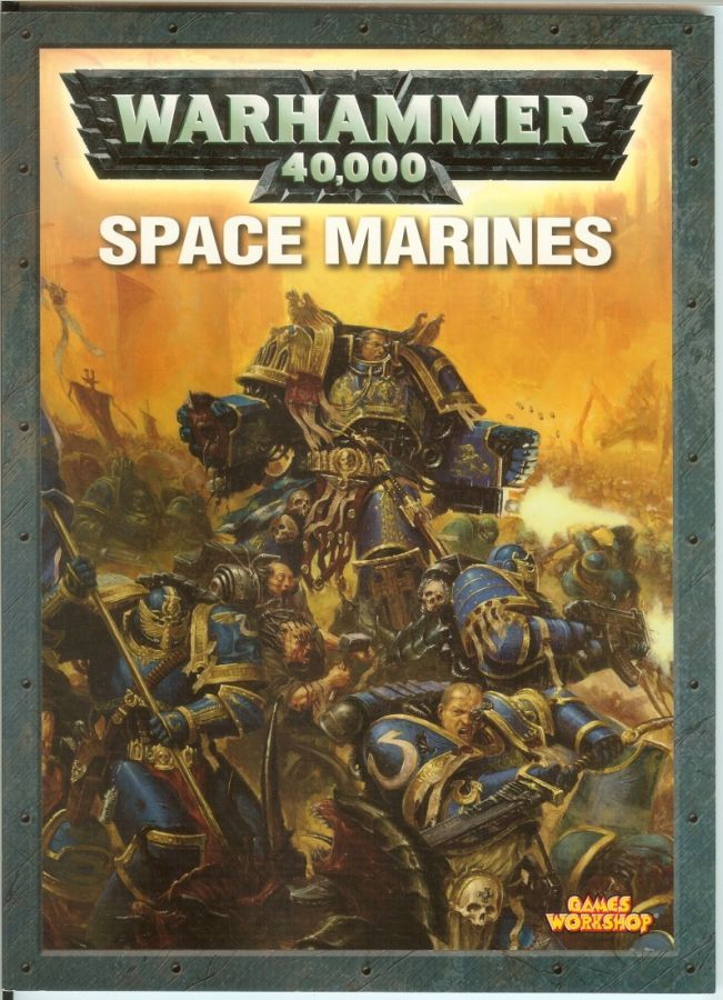 Warhammer 40,000 (Fourth Edition): Codex – Space Marines box art
