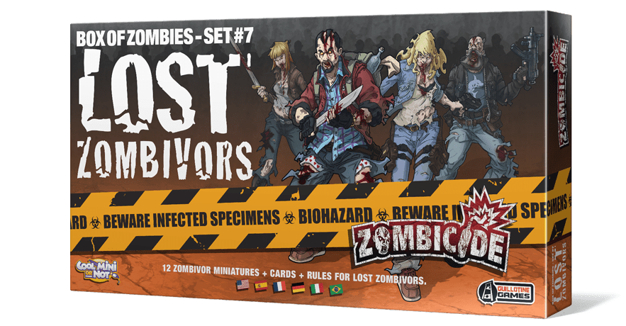 Zombicide: Box of Zombies – Set #7: Lost Zombivors