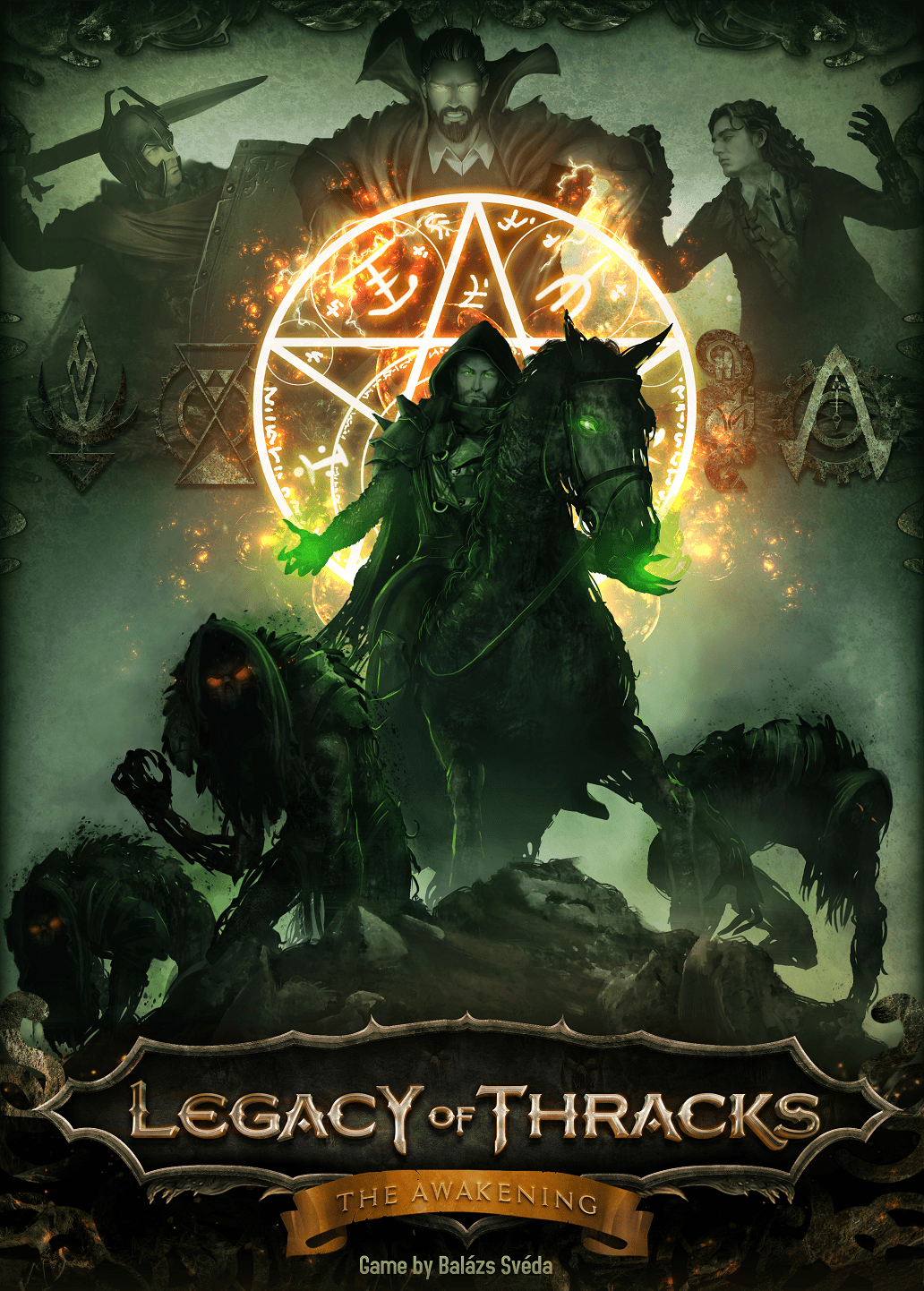 Boîte du jeu Legacy of Thracks: The Awakening