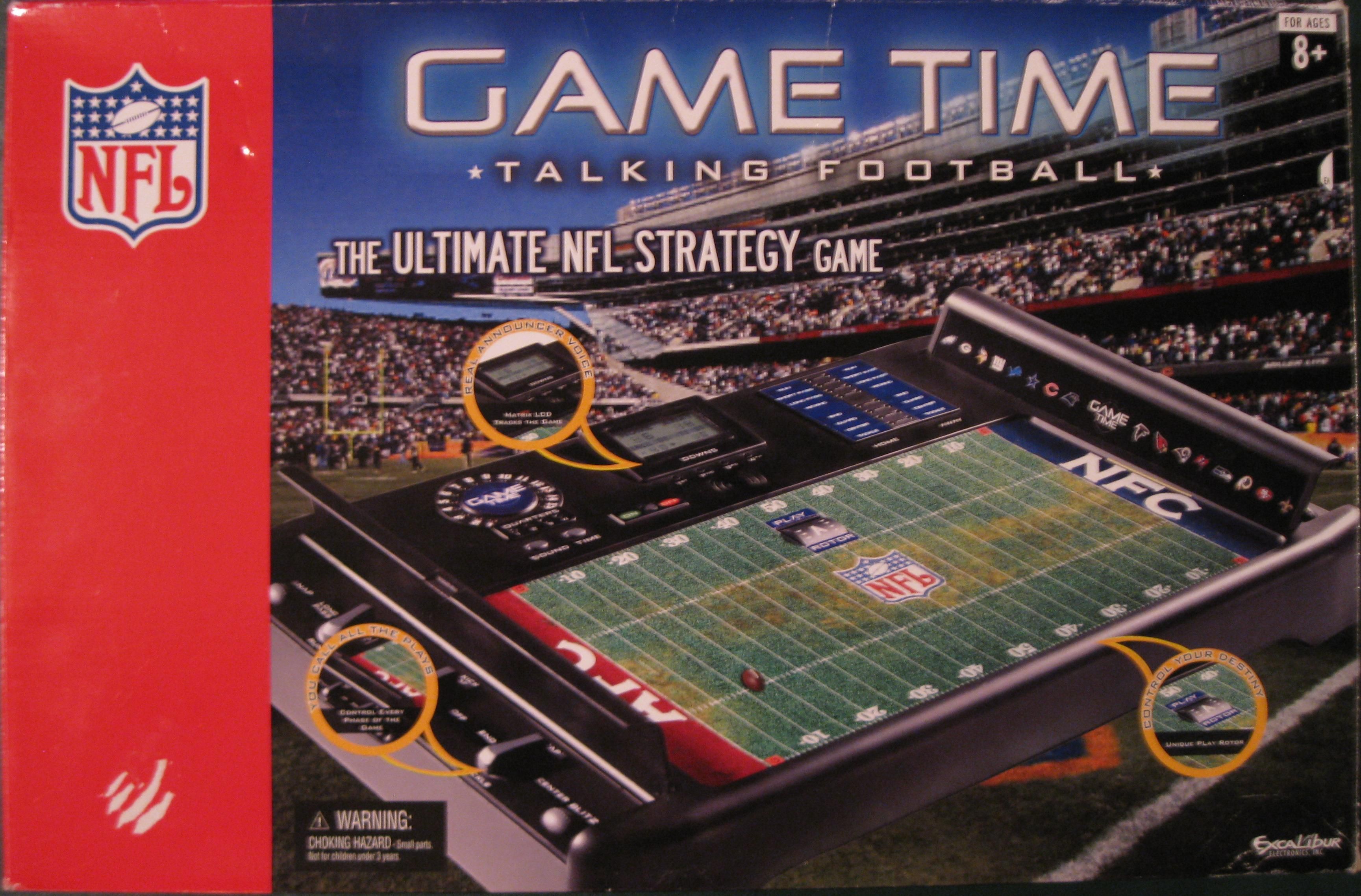 NFL Game Time Talking Football