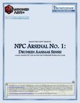 RPG Item: NPC Arsenal No. 1: Drunken Aasimar Sensei