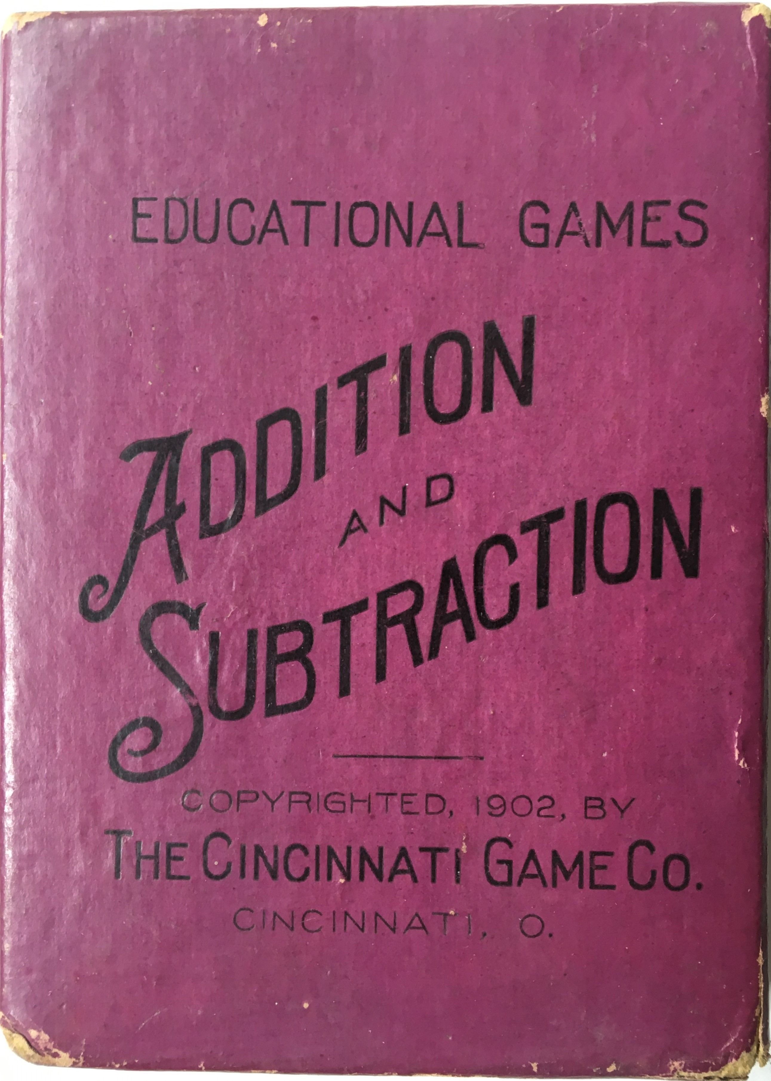 Addition and Subtraction doboz