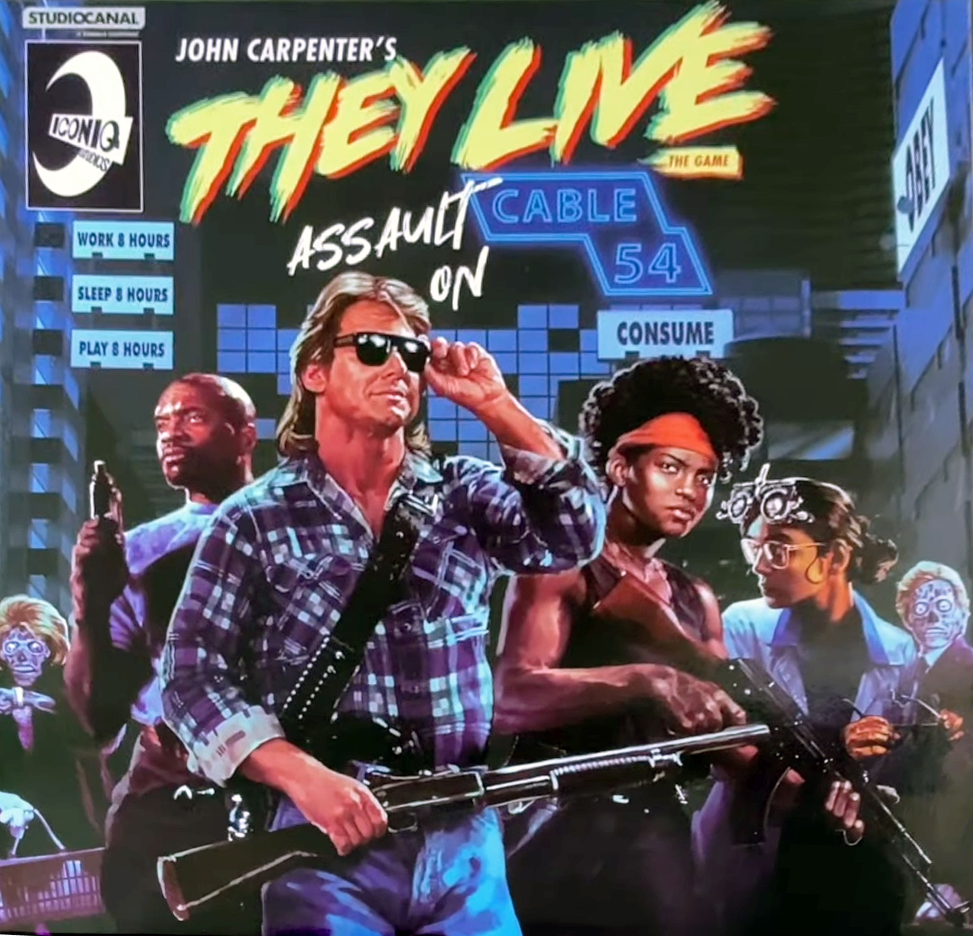 They Live: Assault on Cable 54 box art