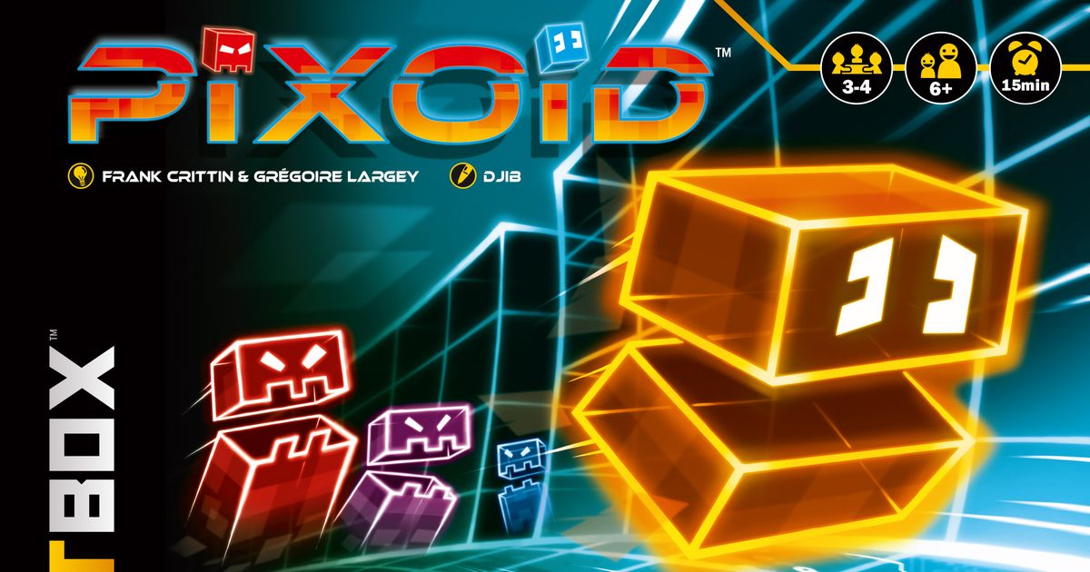 8Bit Box: Pixoid | Board Game | BoardGameGeek