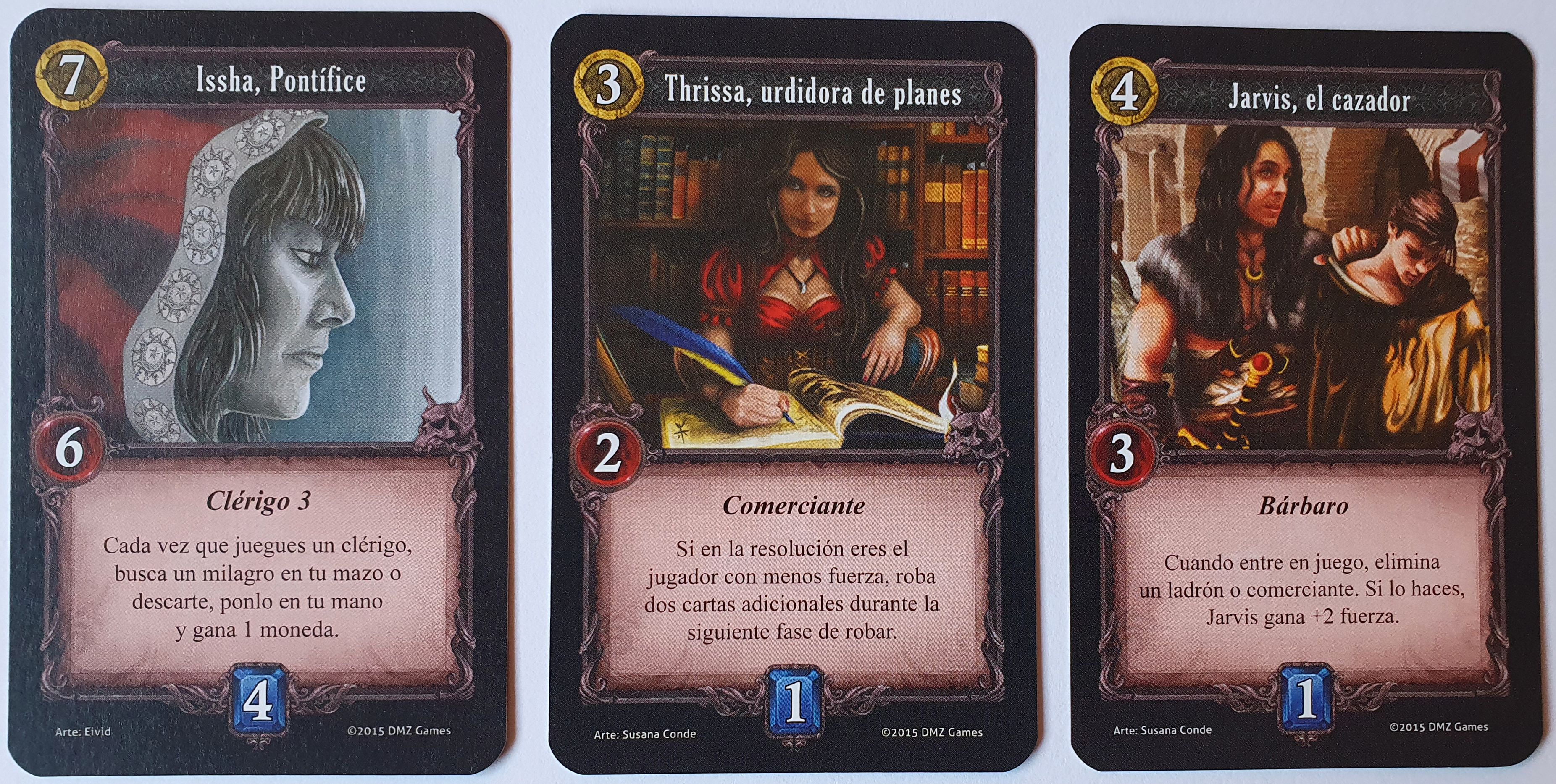 Ylandyss: Verkami promotional cards