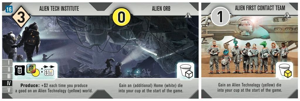 Board Game: Roll for the Galaxy: Ambition