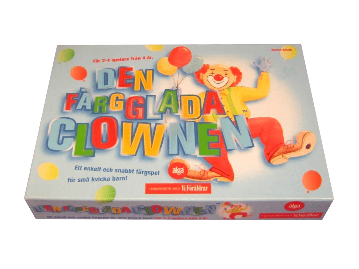 Den färgglada clownen