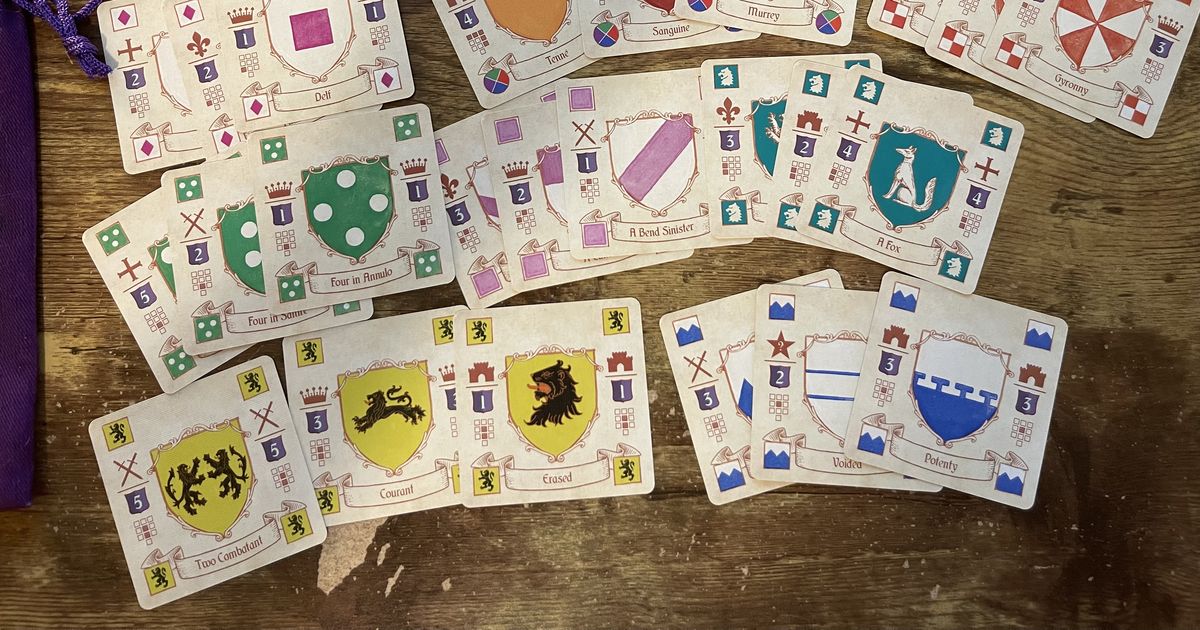 Blazon Embellishments Promo Set Board Game BoardGameGeek