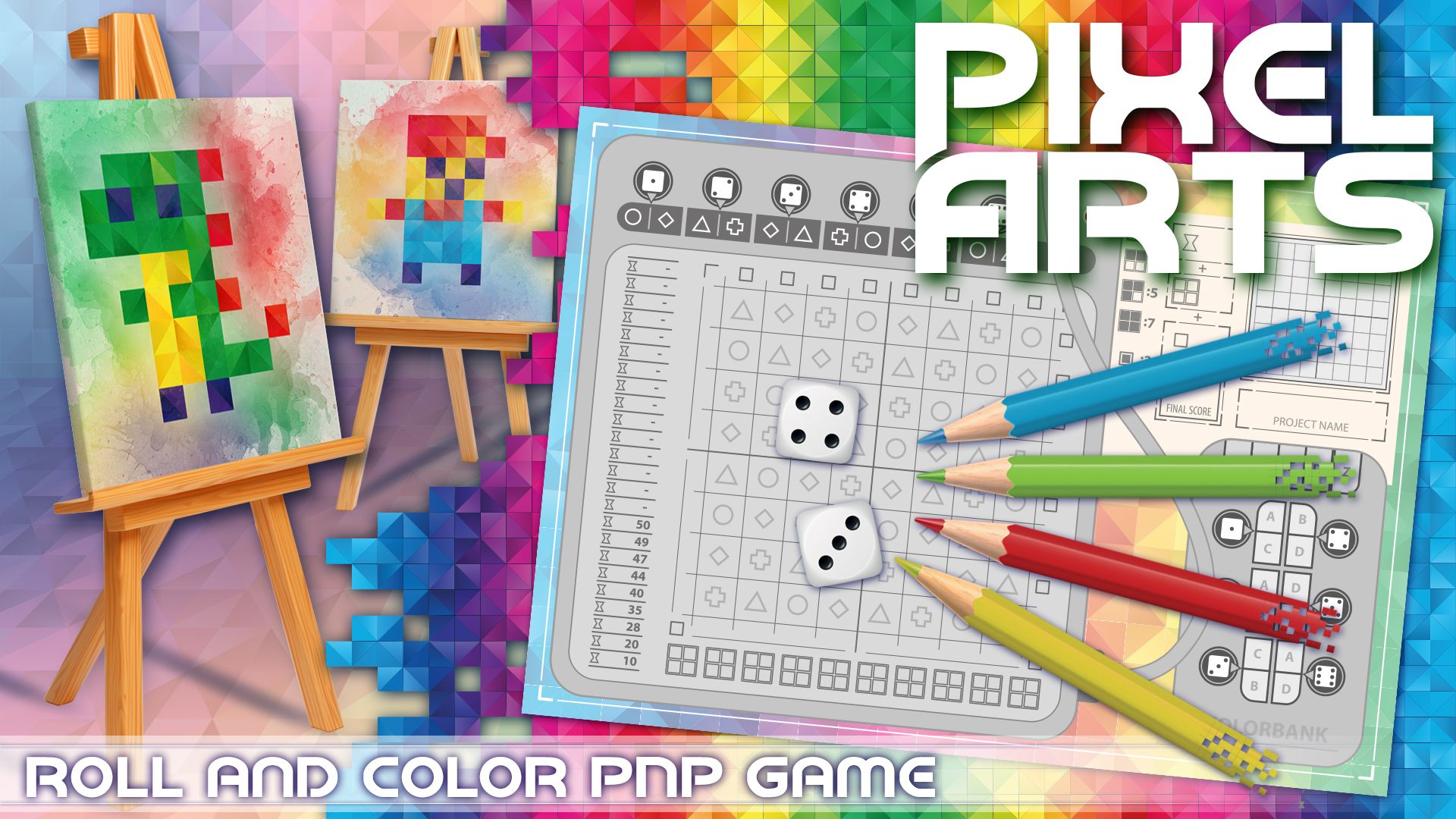Cover art for Pixel Arts