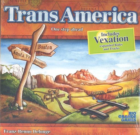 TransAmerica board game box art