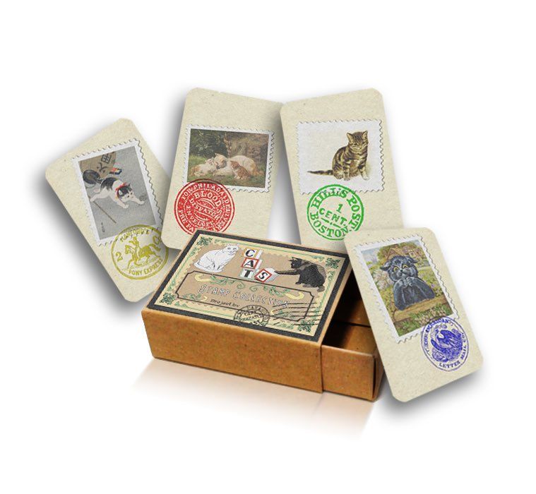 Stamp Collection Cats