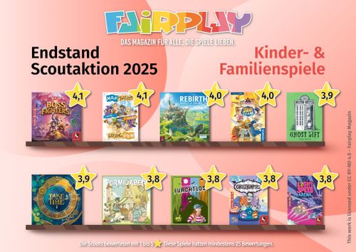 Fairplay scoutaktion results in 2025 for the family category