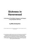 RPG Item: AHL1-03: Sickness in Havenwood