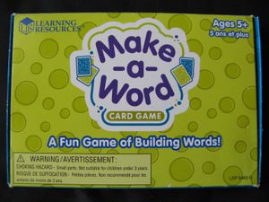 Make-a-Word Card Game