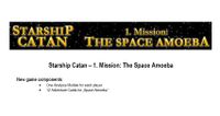Board Game: Starship Catan: 1st Mission – The Space Amoeba