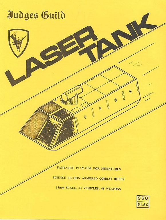 Laser Tank cover art