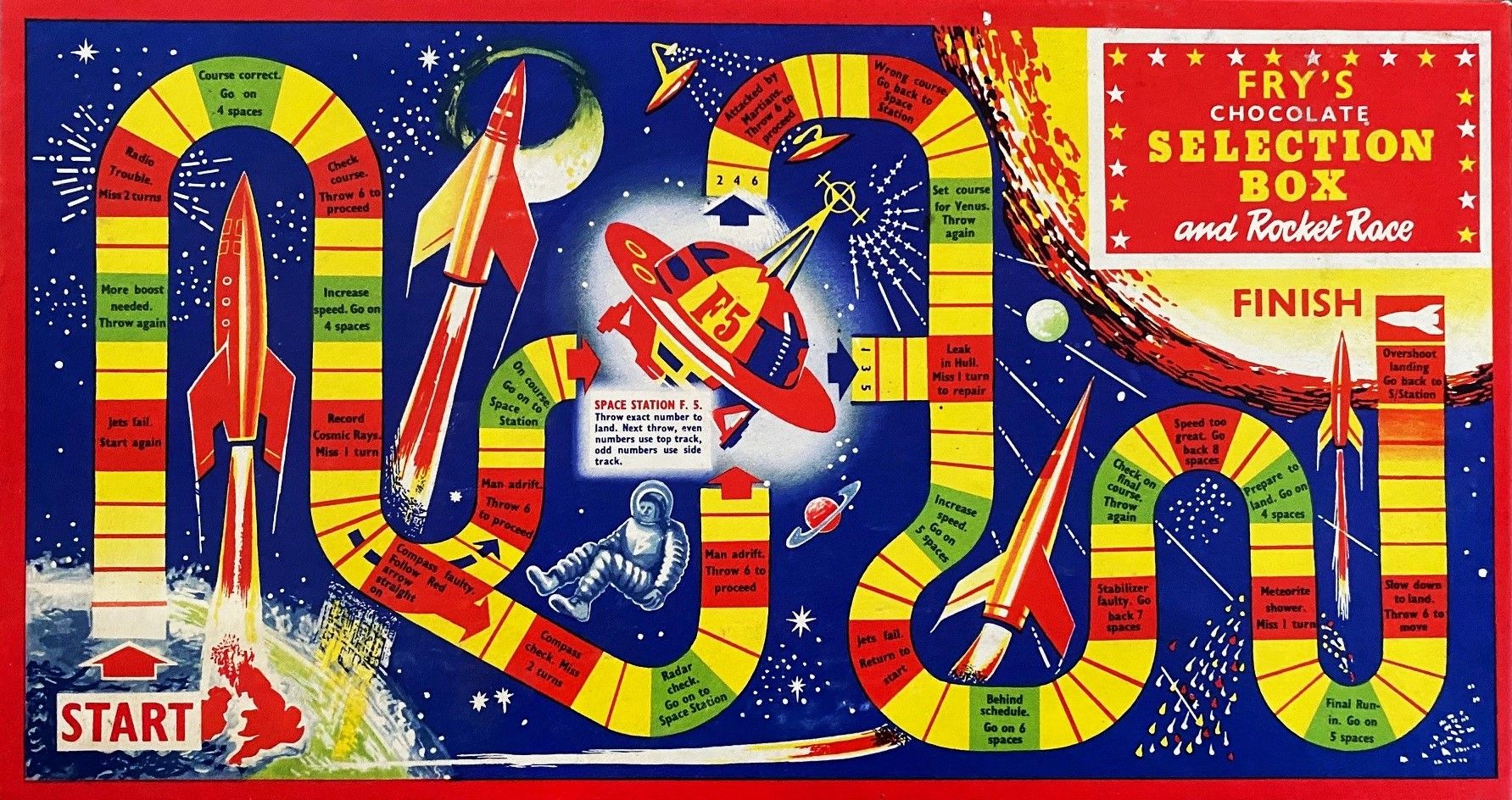 Cover art for Fry's Chocolate Selection Box Rocket Race