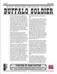 RPG Item: Buffalo Soldier