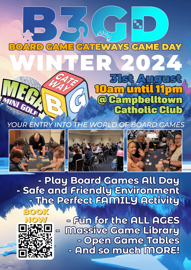 B3GD Winter 2024 Board Game Gateways Game Day