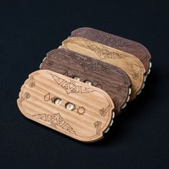 Frosthaven/Gloomhaven: Laserox Vitality Dial Set