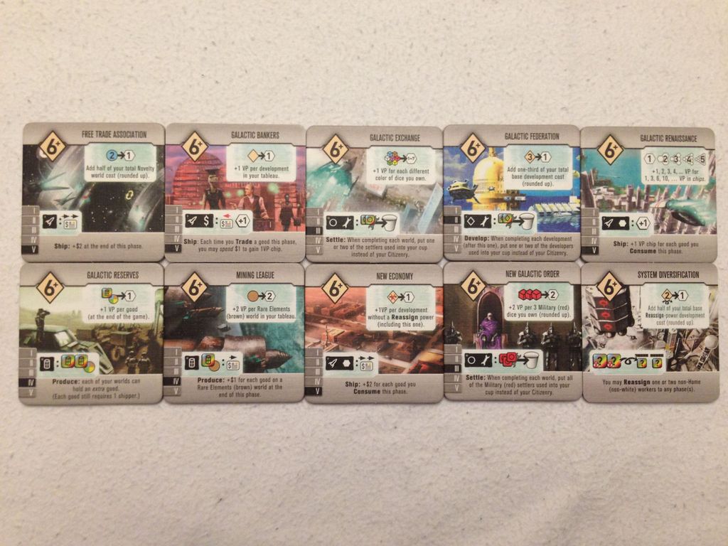 Card Design Examples by BGG Rank